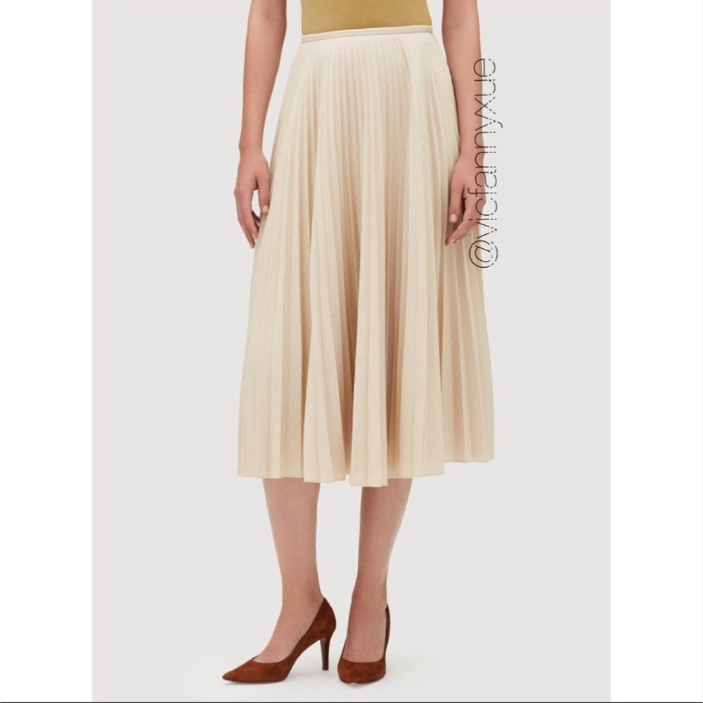 Lafayette 148 New York Kensington cloth skirt 0